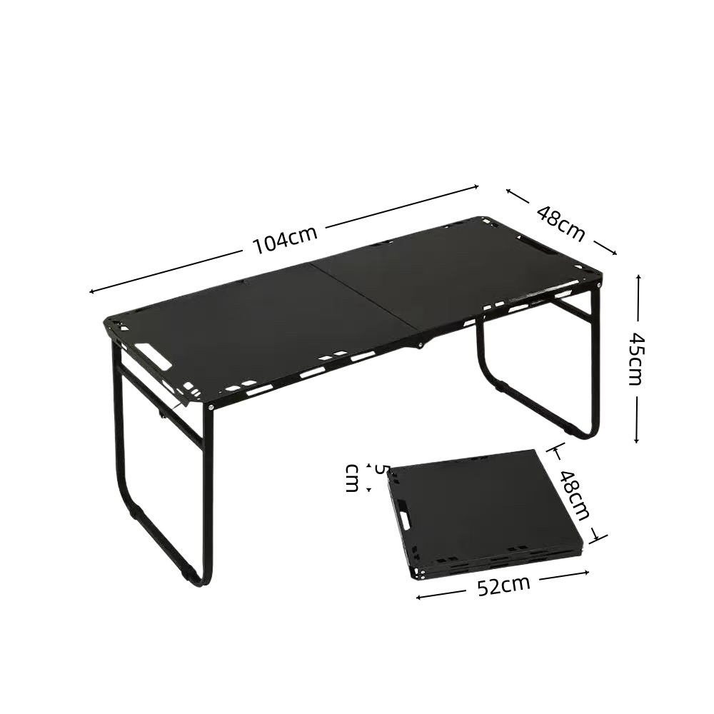 Folding Camping Table Portable - Camping Cooking Table recension och pris