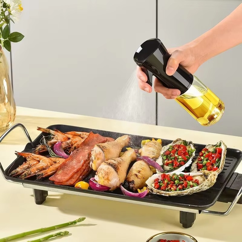 250ml Oil Spray Bottle Kitchen - Camping Cooking Container recension och pris