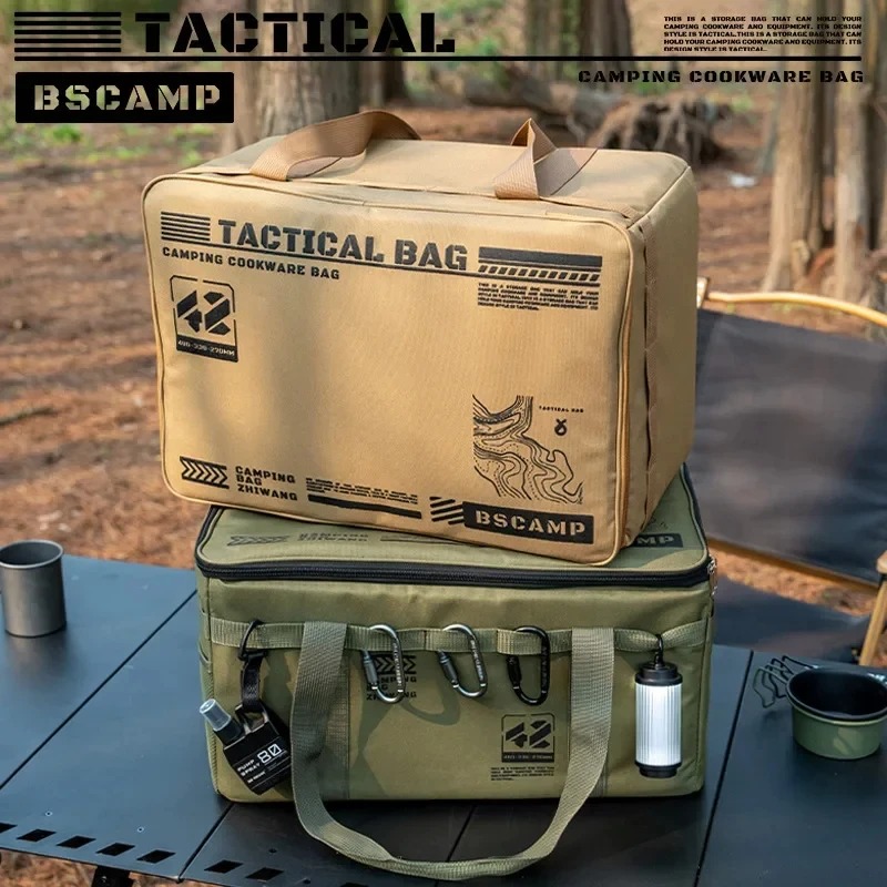 30L/42L/56L Large Capacity Fol - Camping Cooking Organizer recension och pris
