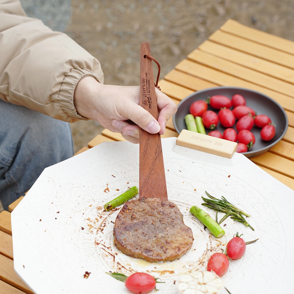 Outdoor Camping Wooden Spatula - Camping Hiking Cooking recension och pris