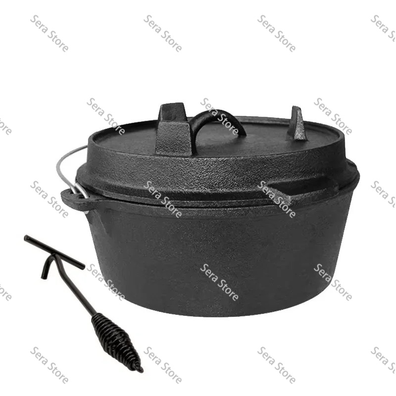 25cm Cast Iron Dutch Oven Camp - Camp Dutch Oven Cast recension och pris