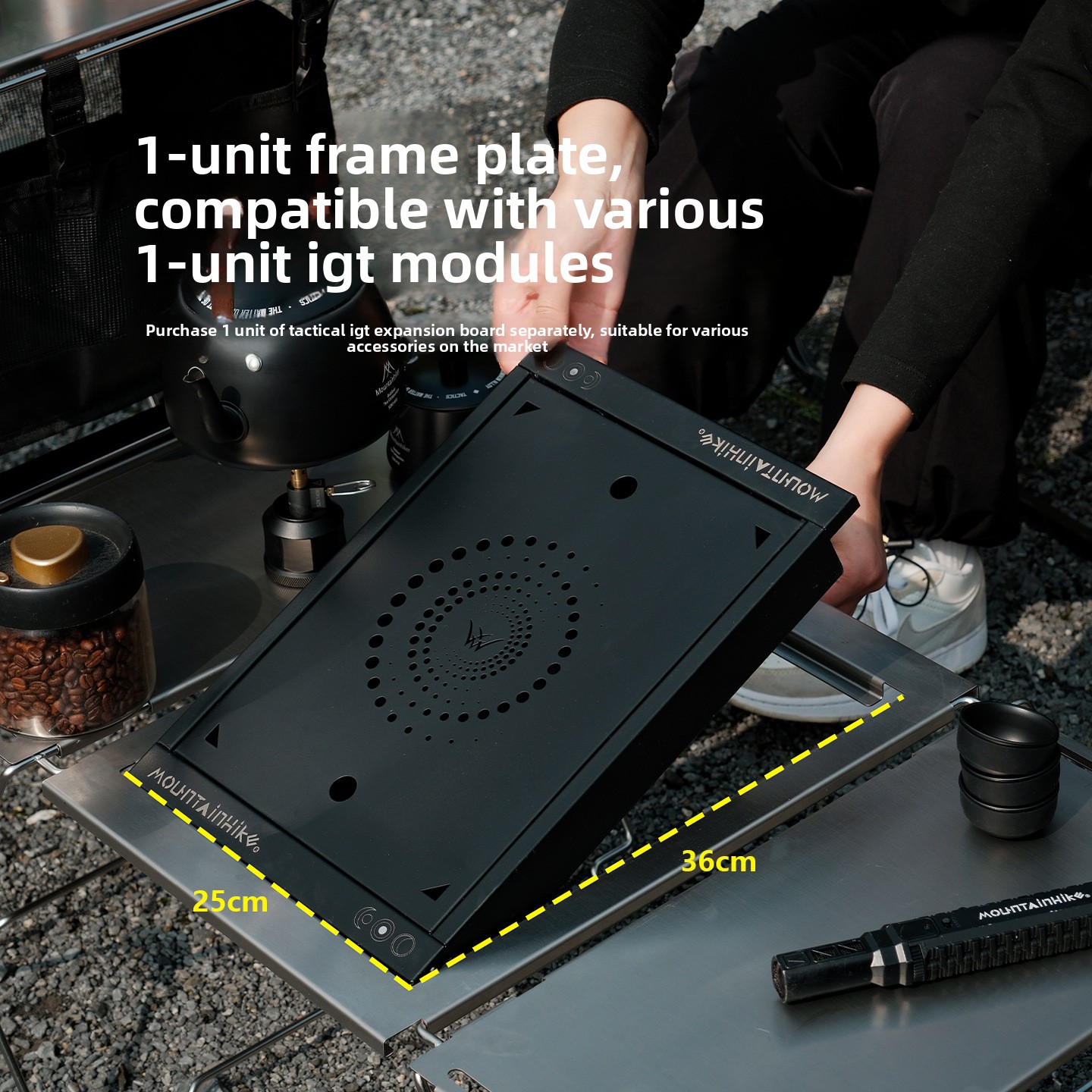 MOUNTAINHIKER 2026 IGT Combina - Camping Cooking Table recension och pris