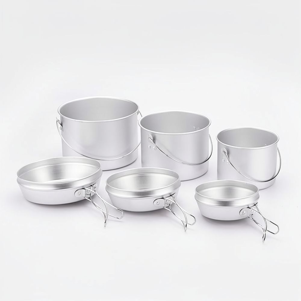 Outdoor Aluminum Cookware For  - Camping Cooking Dining Set recension och pris