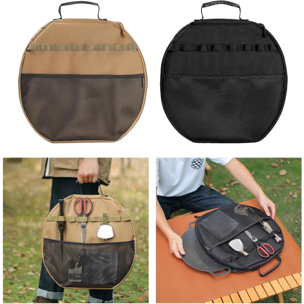 Grill Pan Storage Bag, Portabl - Camping Cooking Organizer recension och pris