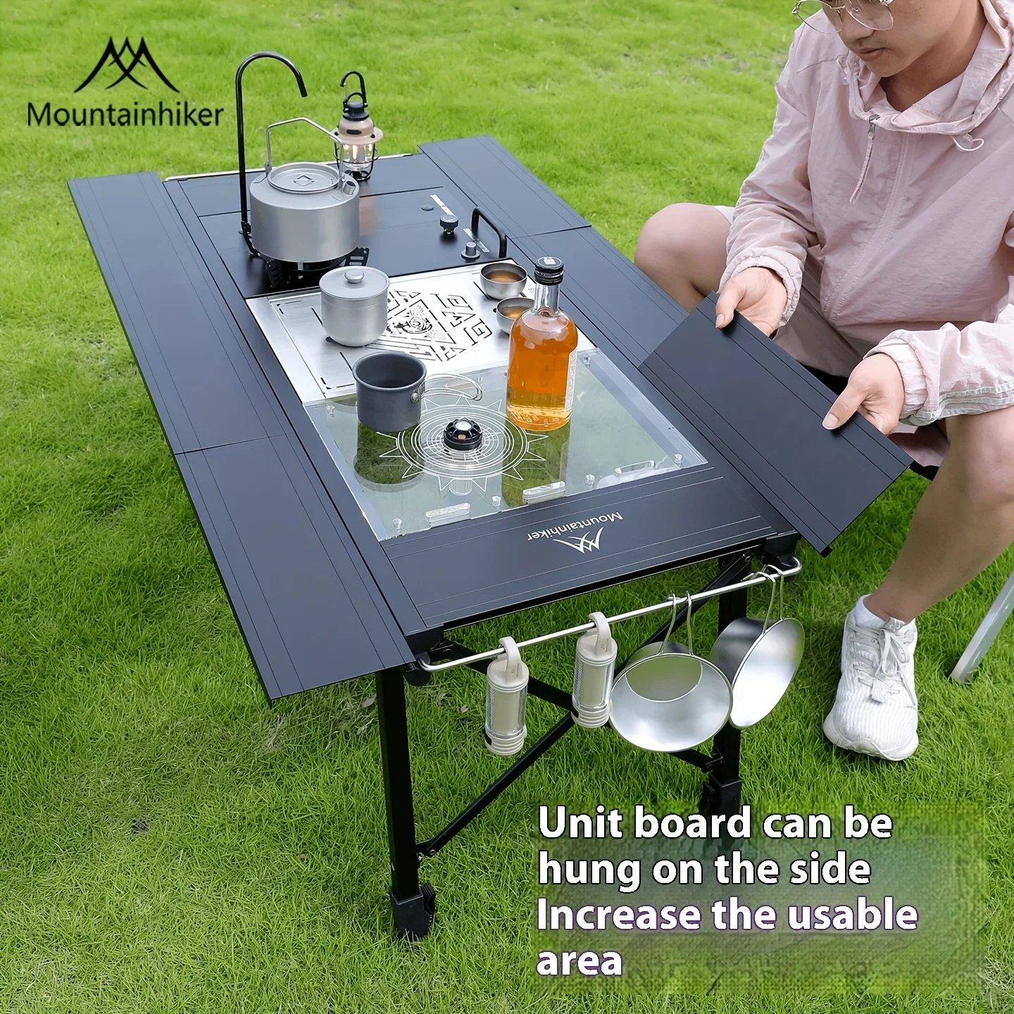 Mountainhiker Folding Camping  - Camping Cooking Table recension och pris